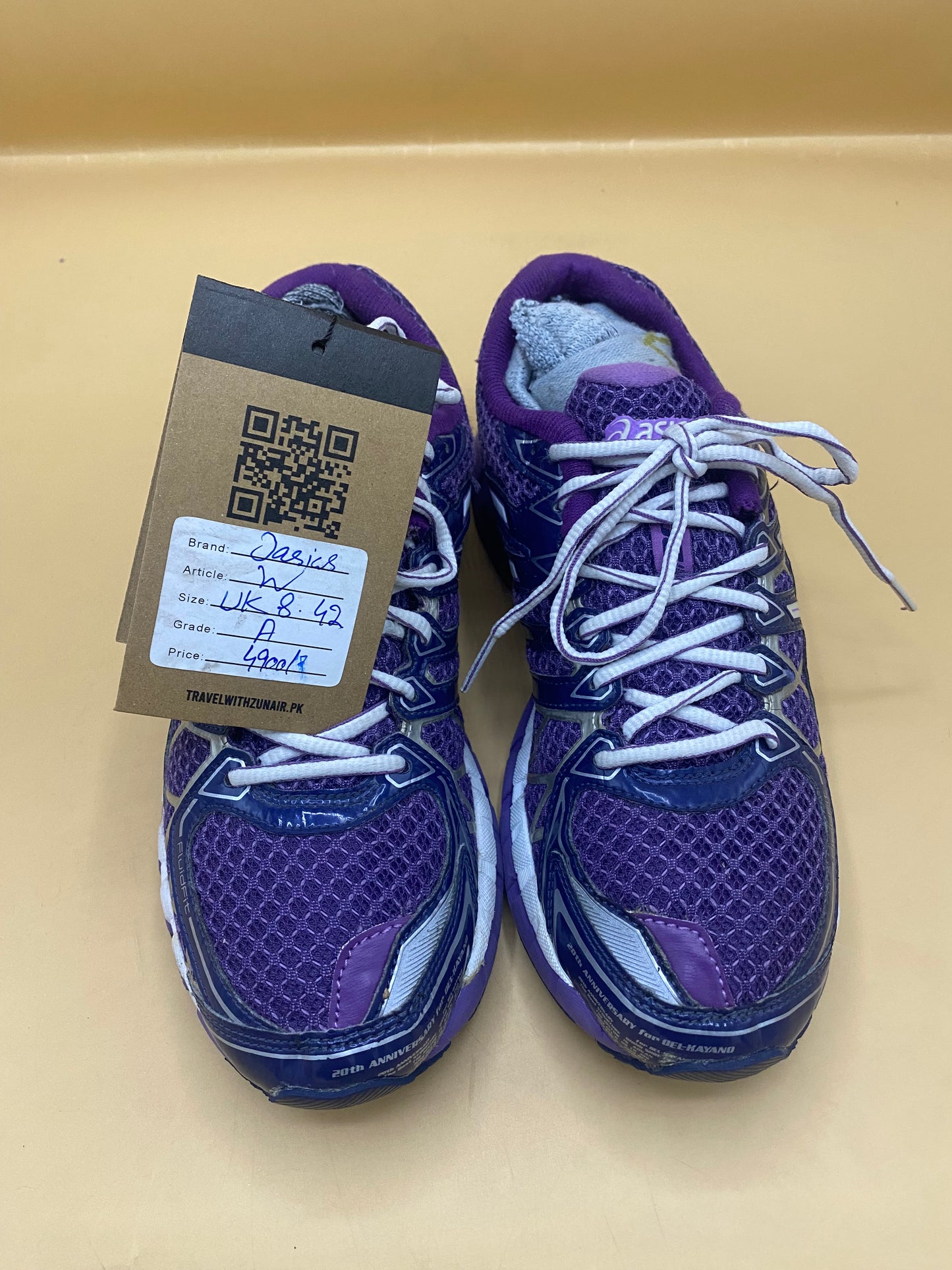 ASICS Women's Running Shoe,Purple/White/Lavender