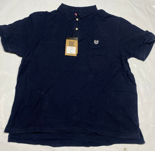 Chaps Size Men’s Designer Logo Navy Blue