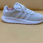 Adidas Womens Lite Racer White Running Shoes Sneakers