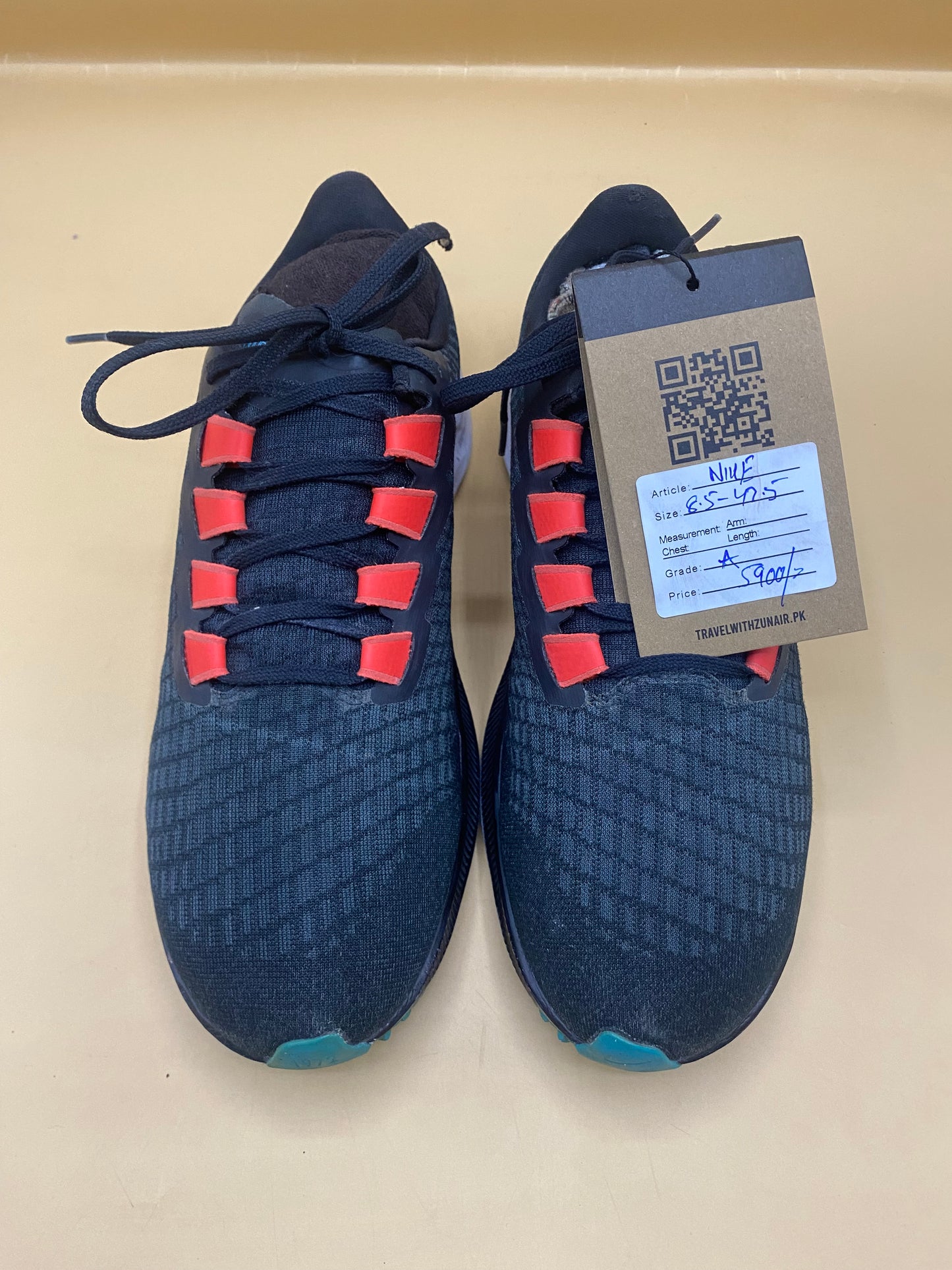 Nike Air Zoom Pegasus 37 Off Noir Light Blue Fury