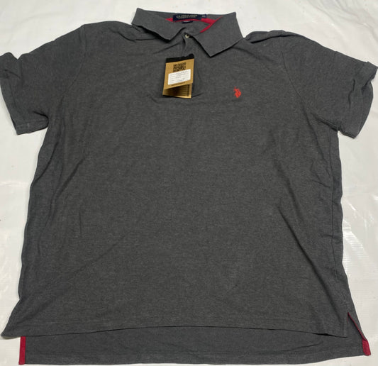 US Polo Assn Men's Performance Pique Polo
