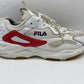 New Fila Mens Ray Tracer Leather Lace Up Casual