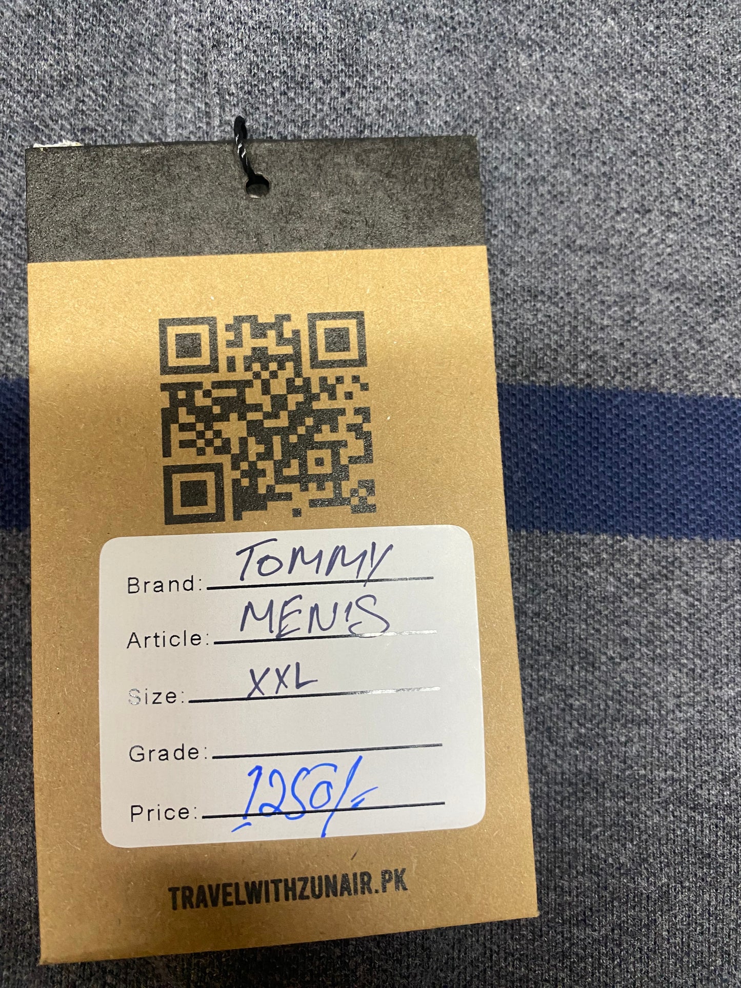 Tommy Hilfiger Men's Custom Fit Striped Shirt