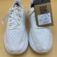 Hoka One On Clifton 9 White Silver Running Shoes
