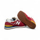 New Balance 574 men's shoes sports sneakers trainers red 40 EU