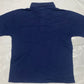 WooGich Men’s wear blue collar T-shirt