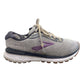 Brooks Adrenaline GTS 20 Womens Shoes Gray Purple Running Athletic