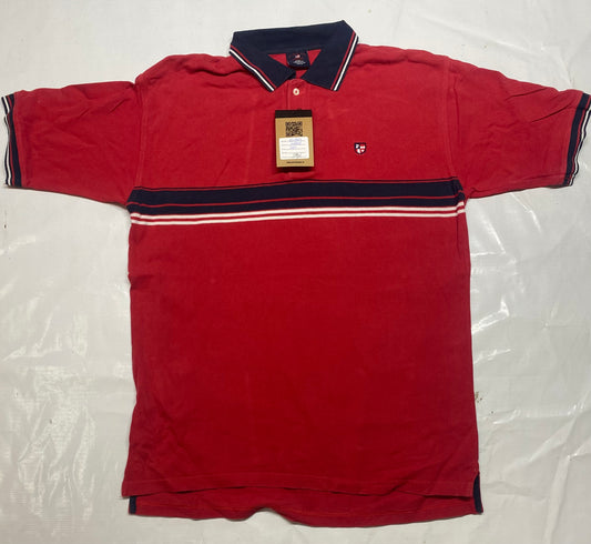 US Polo Assn Men's Red Blue Shirt