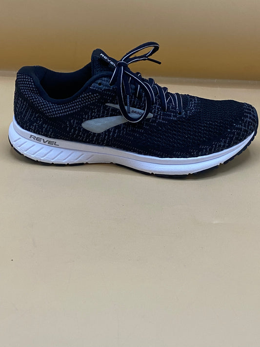 Brooks revel 3 black mens shoes