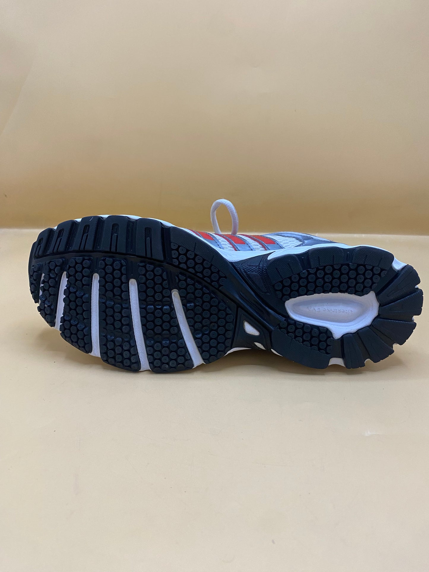 Adidas Gray / Red lines/ White Men Shoes