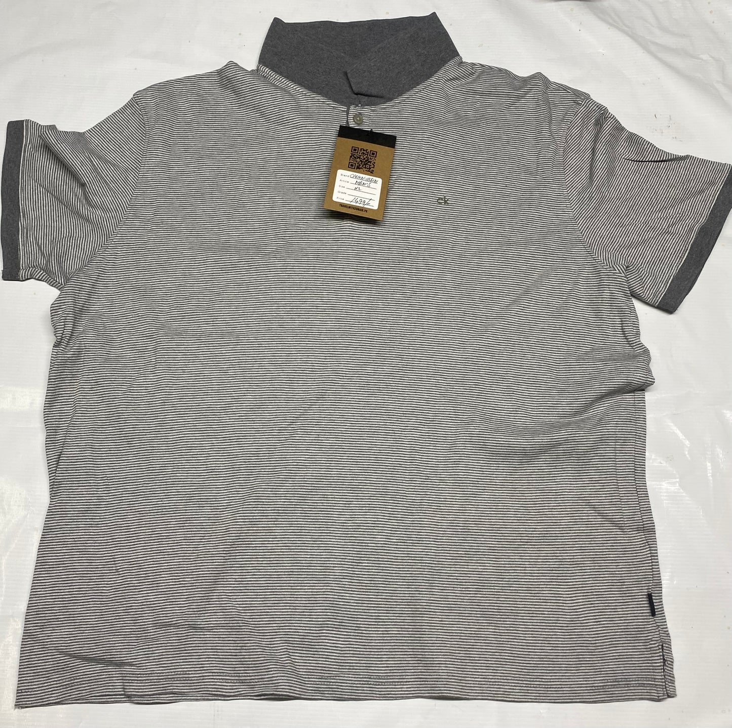 CALVIN KLEVIN  MEN'S AQUA CANTON DESIGN