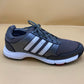 Adidas Mens Tech Response 4.0 Golf Cleats Shoes Gray