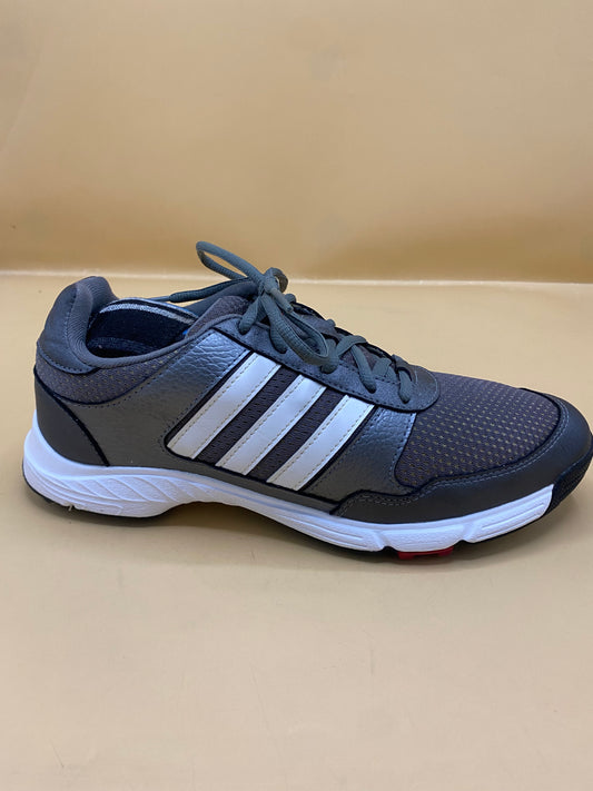 Adidas Mens Tech Response 4.0 Golf Cleats Shoes Gray