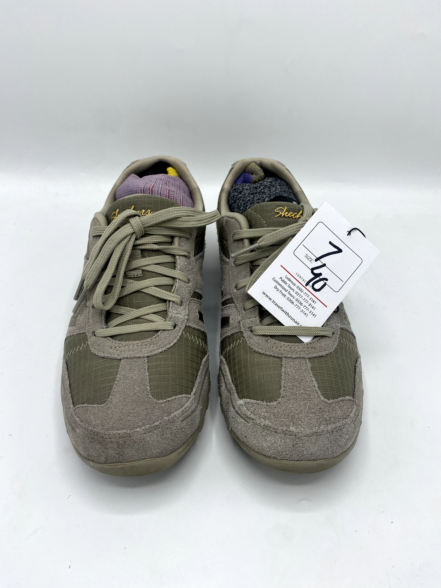 SKECHER SHOE TAUPE